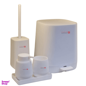 ست سرویس بهداشتی 5 پارچه کنتراست کد 5wd