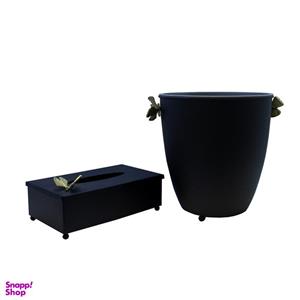 ست سطل و جای دستمال کاغذی کد 413MP