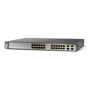 سوئیچ سیسکو 3750G-24PS-S Cisco Catalyst 3750G-24PS-S Switch