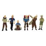 فیگور تین تین مدل  The Adventures Tintin بسته 6 عددی