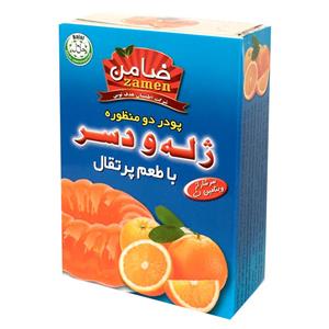 پودر ژله و دسر پرتقال ضامن - 100 گرم