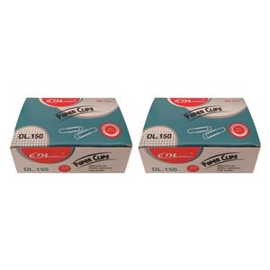 گیره کاغذ دینگ لی مدل DL150 بسته 100 عددی