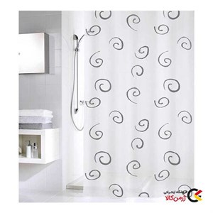 پرده حمام کلین ولک کد 5289226305 سایز 180 × 200 سانتی‌ متر