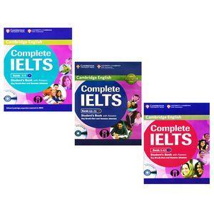 کتاب  Cambridge English Complete IELTS Student Book اثر Guy Brook-Hart And Vanessa Jakeman انتشارات الوندپویان سه جلدی