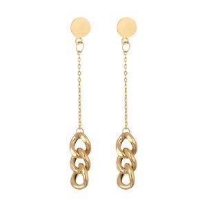 گوشواره طلا 18 عیار زنانه مایا ماهک مدل ME0862 Maya Mahak ME0862 Gold Earring For Women