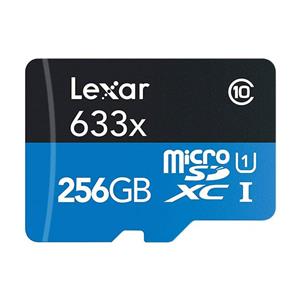 کارت حافظه SDXC لکسار مدل Professional کلاس 10 استاندارد UHS-I U3 سرعت 95MBps ظرفیت 256 گیگابایت Lexar Professional UHS-I U3 Class 10 95MBps microSDXC - 256GB
