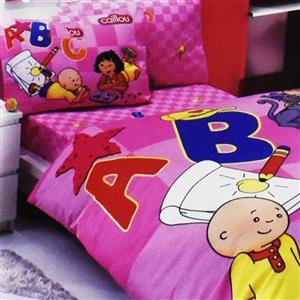 سرویس ملحفه هوبی طرح Caillou یک نفره 3 تکه