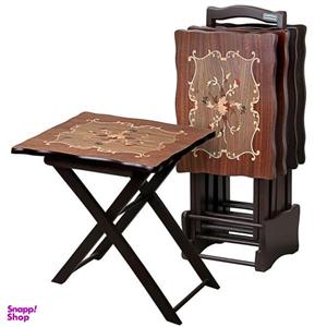 میز عسلی مدل roze کد 8000 بسته چهار عددی