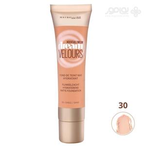 کرم پودر مدل Dream Velours No.30 حجم 30 میلی لیتر میبلین  Maybelline Dream Velours No.30 30ml Foundation