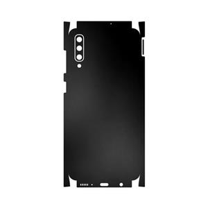 برچسب پوششی  ماهوت مدل Full skin-Black-Matte مناسب برای گوشی موبایل سامسونگ Galaxy A50 