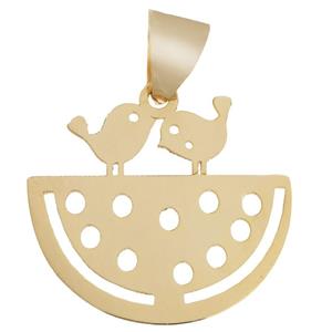 آویز گردنبند طلا 18 عیار ماهک مدل MM0607 - مایا ماهک Maahak MM0607 Gold Necklace Pendant Plaque - Maya Maahak