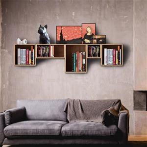 شلف دیواری مدل B3 مجموعه 5 عددی