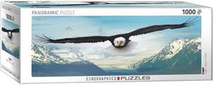 پازل 1000 تکه یوروگرافیکس پازلز طرح Eagle کد 0302