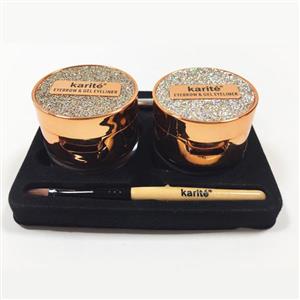 خط چشم ژله ای و سایه ابرو کاریته مدل ۲in1