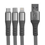 Epimax EC - 24 USB to microUSB / USB-C / lightning Cable 1.2 m