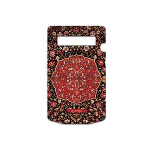 برچسب پوششی ماهوت مدل Persian-Carpet-Red مناسب برای گوشی موبایل بلک بری Porsche Design P9981