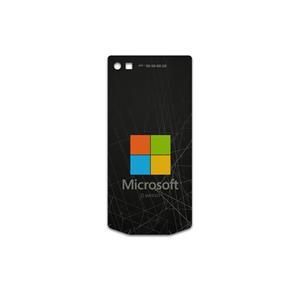 برچسب پوششی ماهوت مدل Mcrsft مناسب برای گوشی موبایل بلک بری Porsche Design P9982