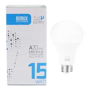 لامپ ال ای دی 15 وات بروکس مدل A70 پایه E27 Burux A70 15W LED Lamp E27