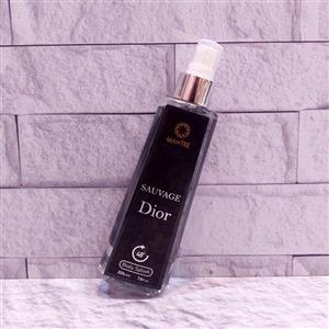 بادی اسپلش مردانه مانتره مدل Sauvage Dior حجم 225 میلی لیتر