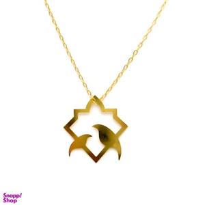 گردنبند طلا 18 عیار زنانه کاپانی طرح مرغ آمین کد KN043 