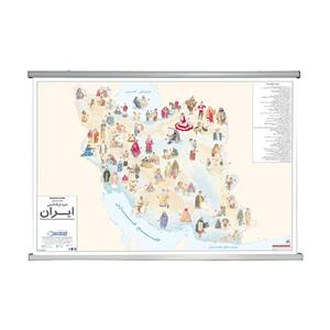 نقشه راهنمای مردم شناسی ایران گیتاشناسی کد 1627 L