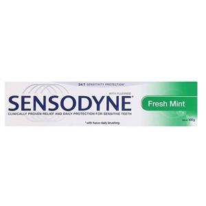 خمیردندان سنسوداین مدل Fresh mint  Fresh mint Sensodyne 100gr Toothpaste