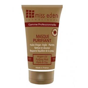 ماسک پاکسازی پوست روغن آرگان میس ادن مناسب برای انواع پوست 150 میلی‎لیتر Miss Eden Argan Oil Purifiant Mask 150ml