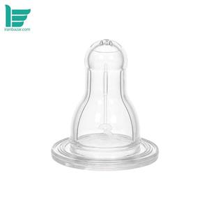 سر شیشه سیلیکونی سر گرد شماره 3 وی بیبی کد 822 مناسب کودکان 18 ماه به بالا Wee Baby Major Silicone Teats Vacuum Code 822