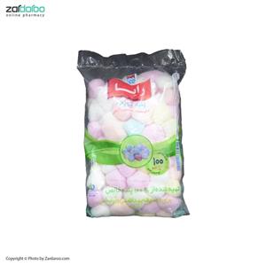پنبه توپی غیر استریل ۱۰۰ گرمی رایا