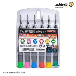 مجموعه 6 عددی پیچ گوشتی موبایلی سان فلگ کد 179