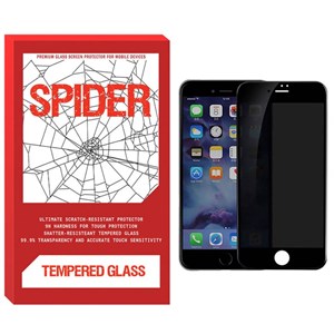 محافظ صفحه نمایش حریم شخصی اسپایدر مدل PRY-01 مناسب برای گوشی موبایل اپل Iphone 8