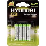 Hyundai MH1 Rechargeable AAA Battery Pack Of 4