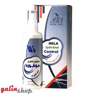 محلول کنترل موخوره نلا مناسب انواع مو 120 میلی‌لیتر Nela Split-End Control 120ml