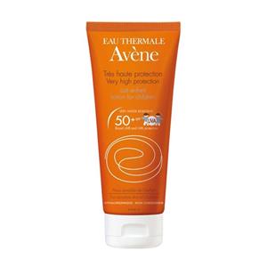 لوسیون ضد آفتاب کودکان ⁺SPF50 بی‌رنگ اون مناسب پوست حساس 100 میلی‌لیتر Avene Kids Sunsreen SPF50⁺ For Sensitive Skin 100 ml