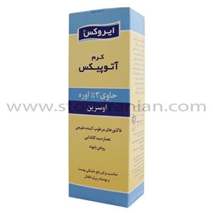 کرم مرطوب ‎کننده آتوپیکس 3 درصد اوره مناسب پوست خشک 75 گرم ایروکس 