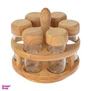 ست جا ادویه 8 پارچه مدل NATURE کد 962