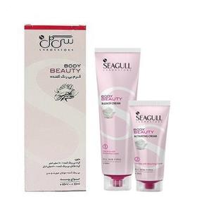 کرم و مکمل بی رنگ کننده سی گل Seagull مدل BodyBeauty حجم 60 میلی لیتر Bleach Cream 60ml 