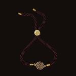 دستبند طلا 18 عیار زنانه آمانژ کد D9573