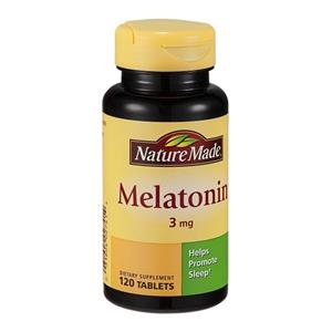 قرص ملاتونین 3 میلی‎گرم نیچرمید 80 عددی Nature Made Melatonin 3mg 80 Tab