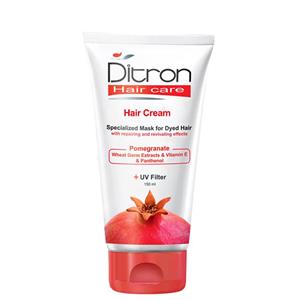 کرم انار مخصوص موهای رنگ ‎شده دیترون  Ditron specialized cream for dyed hair 150 ml