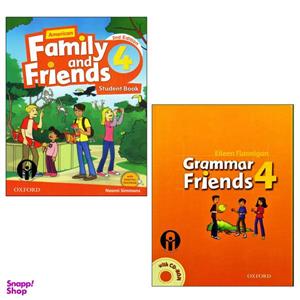 کتاب Family and Friends 4 اثر Naomi Simmons And Eileen Flannigan انتشارات الوندپویان دو جلدی