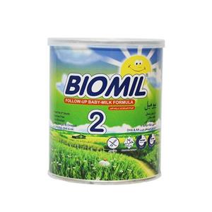 شیر خشک بیومیل پلاس 2 از 6 تا 12 ماه 400 گرم Biomil plus 2 Milk Powder 400g
