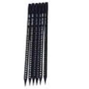 مداد فکتیس مدل چوب زغالی پاک کن دار بسته 6 عددی