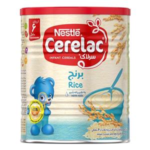 سرلاک برنج به همراه شیر نستله 400 گرم Cerelac Rice With Milk 400gr 