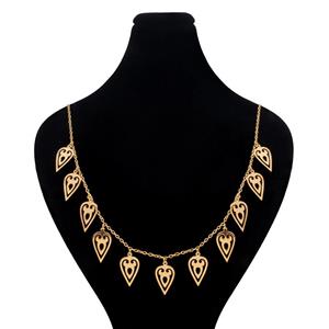 گردنبند طلا 18 عیار زنانه دُرج مدل DP66