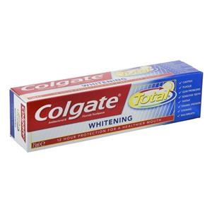 خمیر دندان کلگیت سفید‌کننده 75 میلی‎لیتر Colgate Total Whitening 75ml