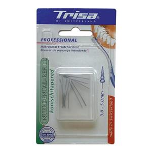 برس یدک مسواک مخروطی 10 عددی تریزا Trisa Interdental Refill Tapered