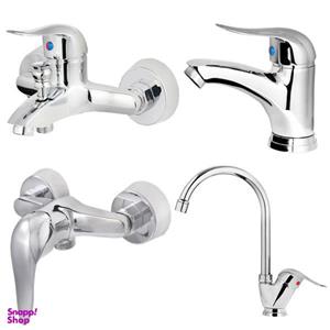 ست شیرآلات فراست پویا مدل صدف عصایی