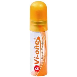 اسپری خوشبو‌‎کننده دهان وی وان با رایحه پرتغال مناسب بزرگسالان20 میلی‌لیتر Vi-One Breath Freshener orange 20ml
