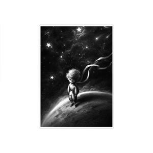 استیکر تزئینی موبایل و تبلت ماسا دیزاین مدل  stkv0151 طرح شازده کوچولو